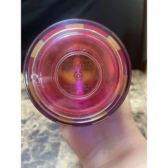 Starbucks 2023 Spring ‘Picnic Blanket’ Checkered Cold Cup Venti Tumbler - Picture 3 of 3